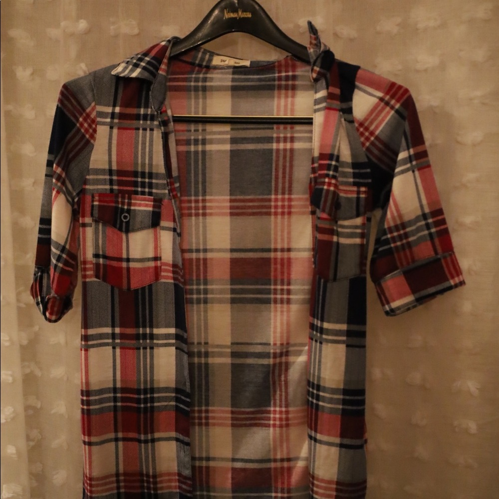 Plaid t-shirt
